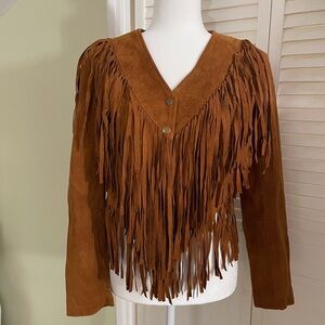 Forever 21 Tan Suede Jacket